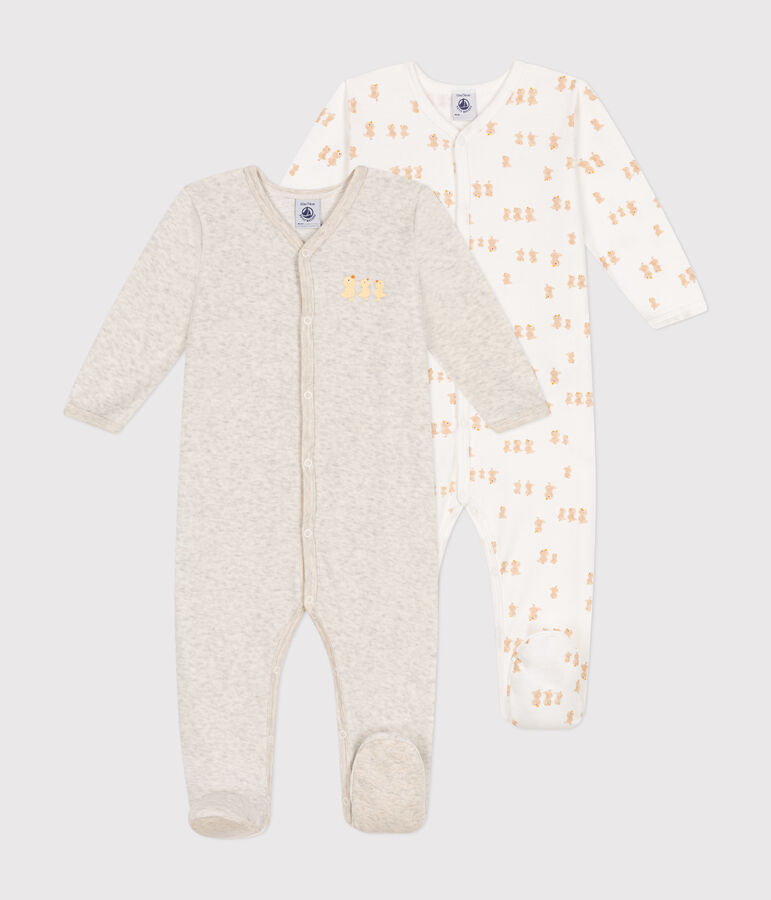 Lot de 2 pyjamas b&eacute;b&eacute; variante 1