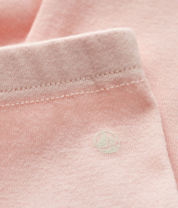 Legging en coton b&eacute;b&eacute; rose