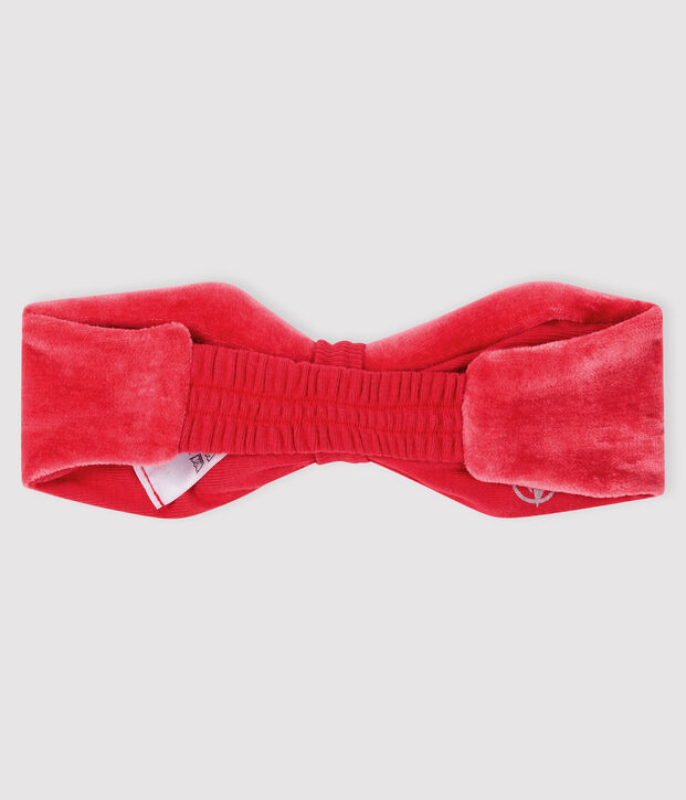 Bandeau &agrave; n&oelig;ud b&eacute;b&eacute; fille rose