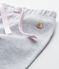 Pantalon en maille bébé fille gris POUSSIERE CHINE