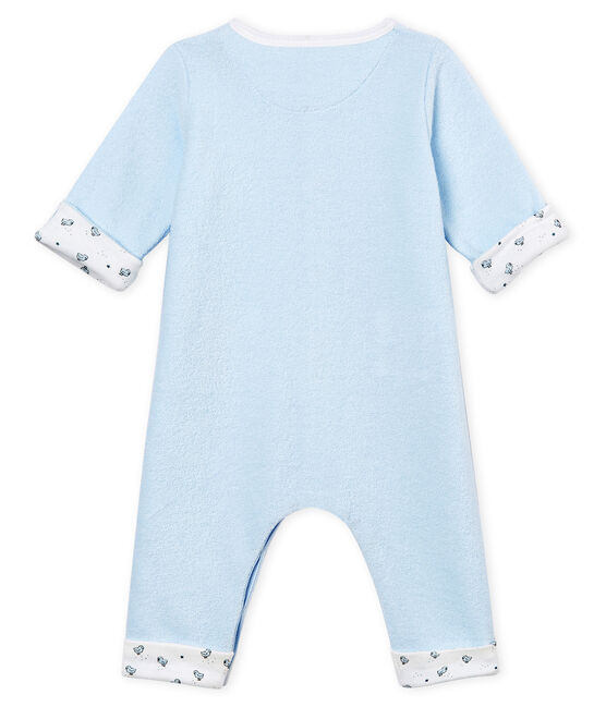 Combinaison longue bébé garçon bleu FRAICHEUR