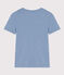 Tee-shirt L'ICONIQUE col rond en coton Femme bleu AZUL