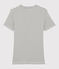 T-shirt en coton rayé "Je t'aime" Femme blanc MARSHMALLOW/bleu SMOKING