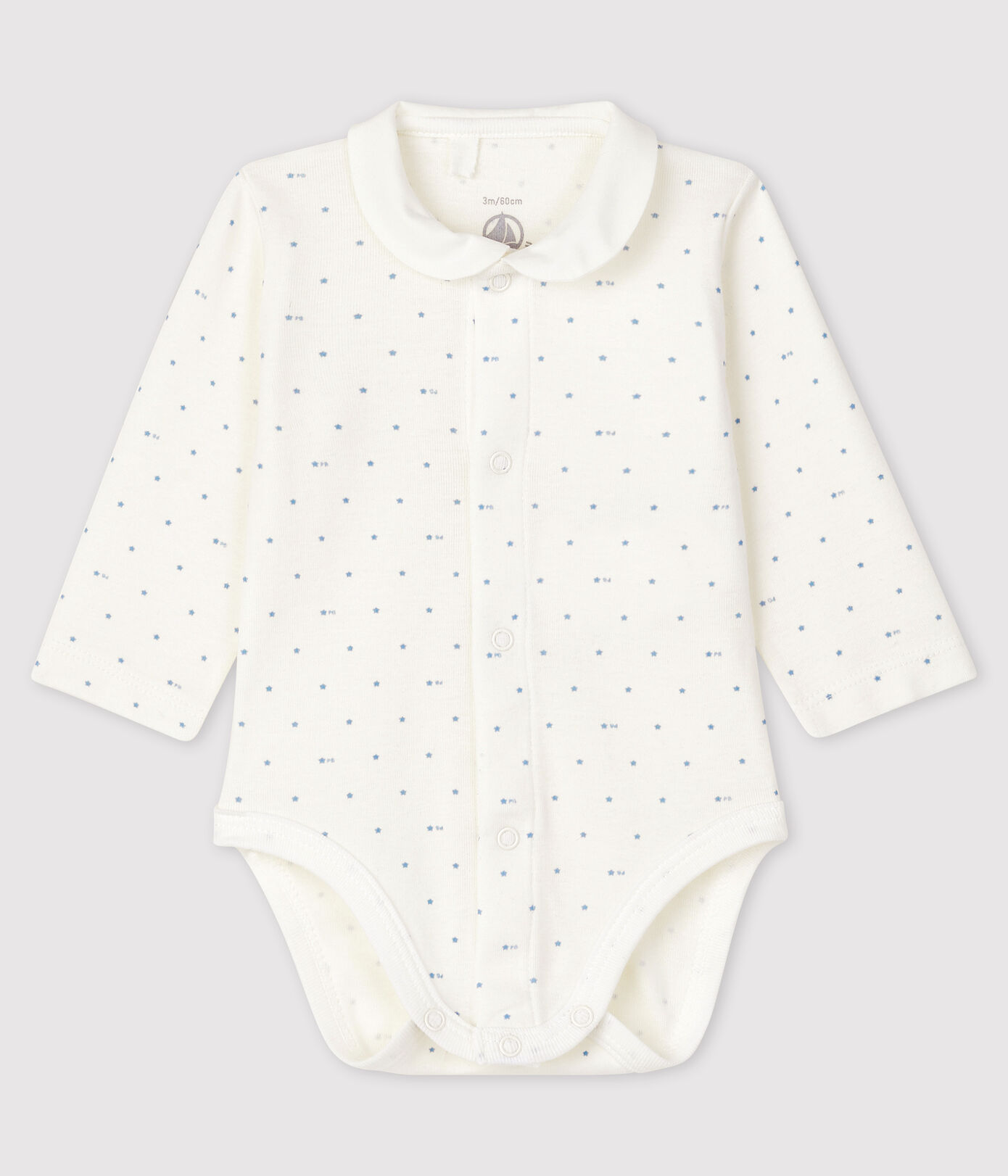 Body Bébé Manches Longues Petit Bateau - 100% Coton, Mixte, Pratique