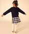 Jupe patineuse en flanelle de coton enfant fille INCOGNITO/ AVALANCHE