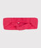 Bandeau en toile uni bébé rose GLOSS