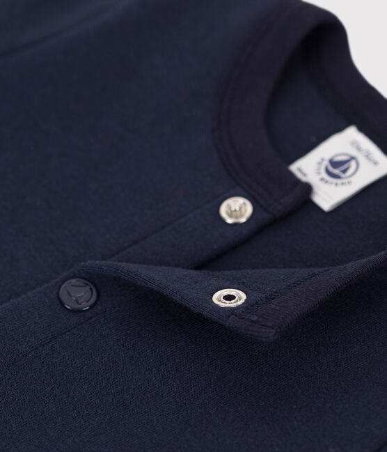 Cardigan en jersey épais bébé bleu SMOKING