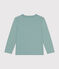 Tee-shirt manches longues en jersey fin enfant garçon vert PAUL