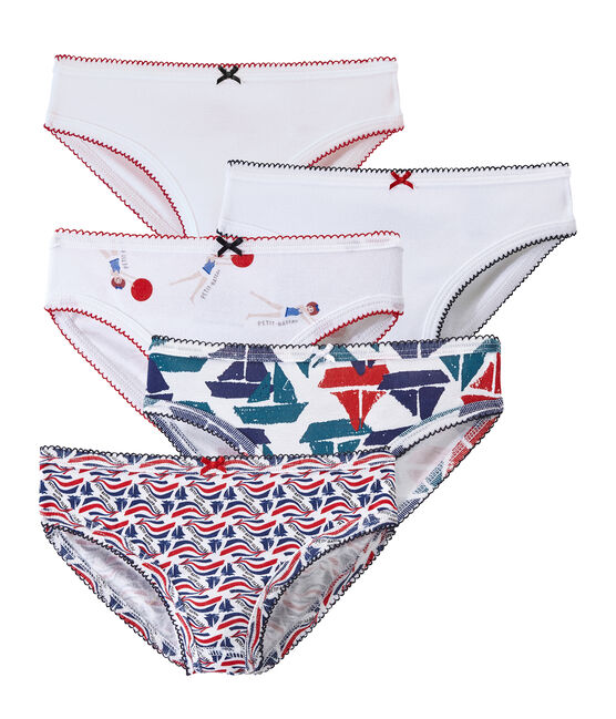 La culotte culte fille blanc LOT