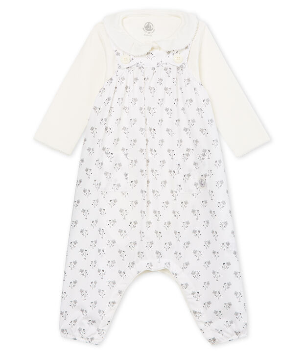 Ensemble 3 pi&egrave;ces c&eacute;r&eacute;monie b&eacute;b&eacute; fille multicouleur