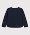 Cardigan en tubique enfant fille / garçon bleu SMOKING