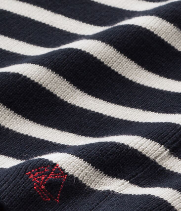 Pull Marin Enfant Garcon Smoking Lait Petit Bateau