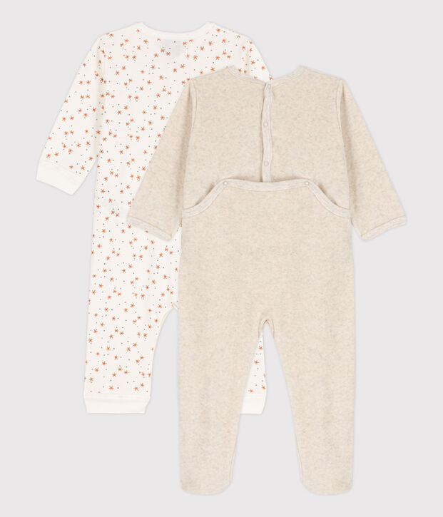 Lot de 2 dors bien etoile b&eacute;b&eacute; en coton multicouleur