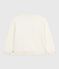 Sweatshirt femme en coton écru MILK