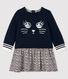 Robe manches longues bébé fille
