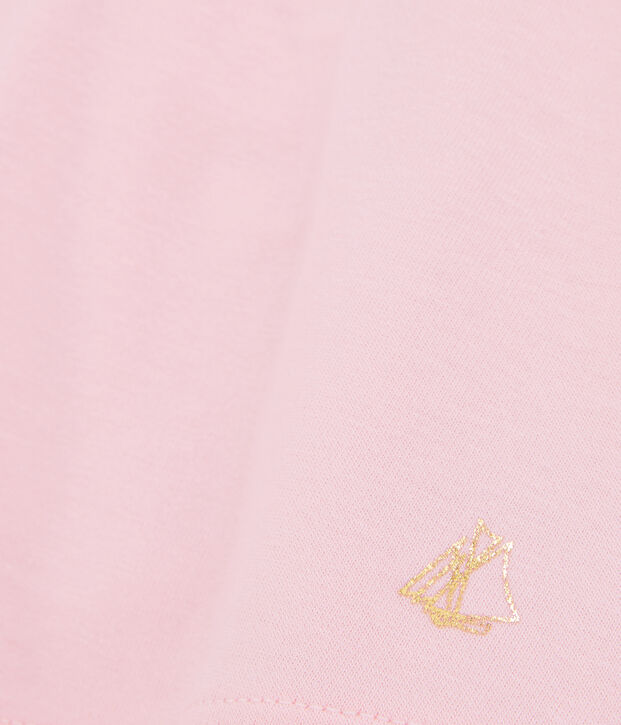 Top enfant fille rose