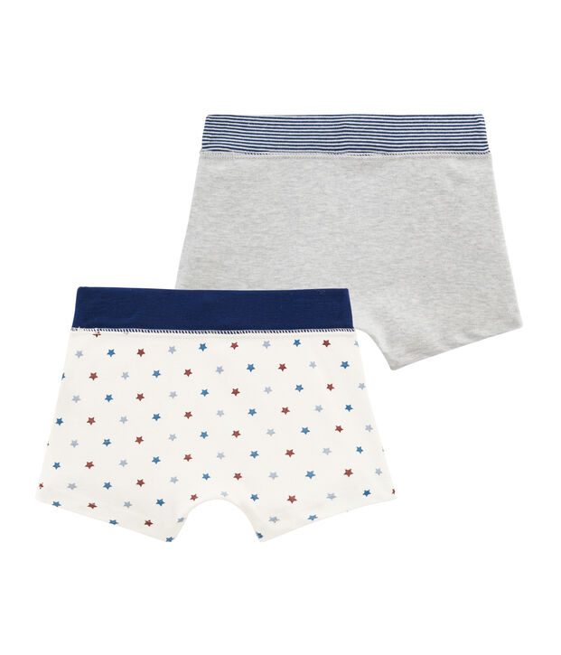 Duo de boxers petit gar&ccedil;on multicouleur