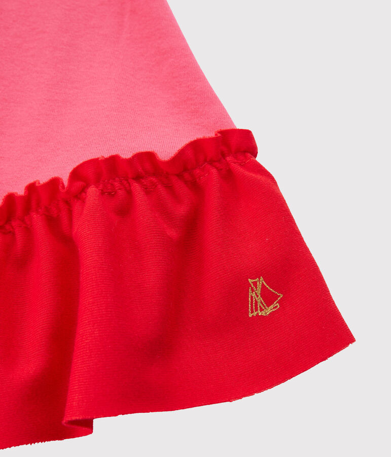 Robe enfant fille rose GEISHA