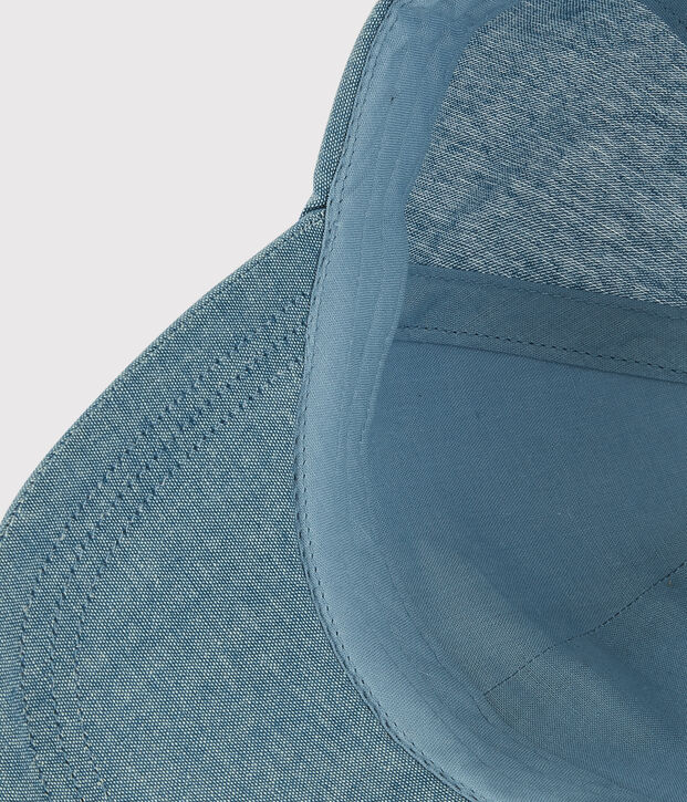 Casquette brod&eacute;e enfant gar&ccedil;on bleu
