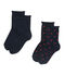 Lot de 2 paires de chaussettes fille SPECIAL LOT 00
