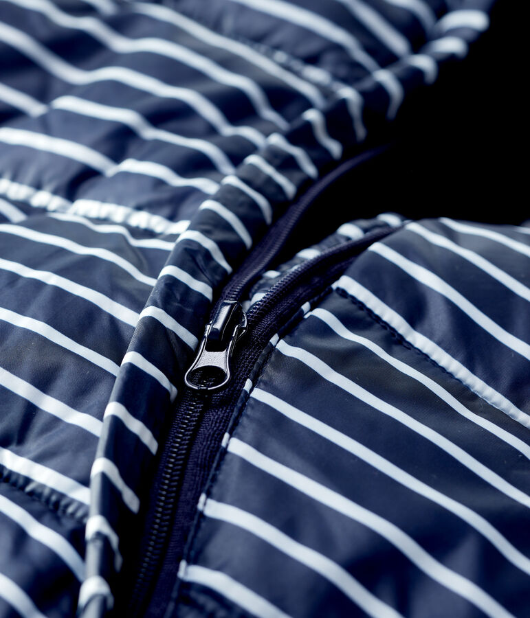 Combipilote ray&eacute;e b&eacute;b&eacute; bleu SMOKING/blanc MARSHMALLOW