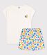 Pyjacourt fille en coton