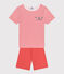 Pyjama short enfant en coton SUSHI/ MULTICO