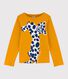 Tee-shirt manches longues en coton enfant fille