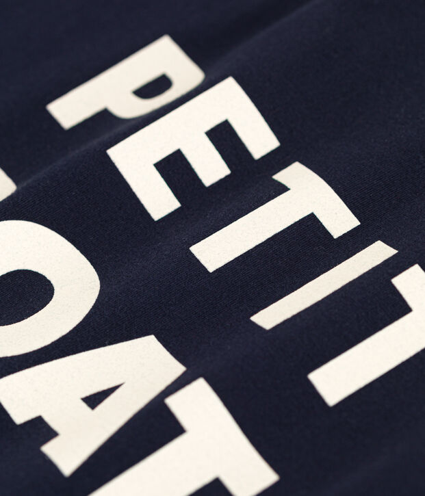 T-shirt LE BOXY en coton Femme bleu marine