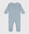 Pyjama imprimé en coton bébé bleu ROVER/blanc MARSHMALLOW