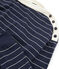 Sweat manches longues femme bleu SMOKING/beige COQUILLE
