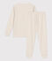 Pyjama en coton enfant beige MONTELIMAR CHINE