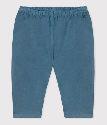 Pantalon bébé en velours fin