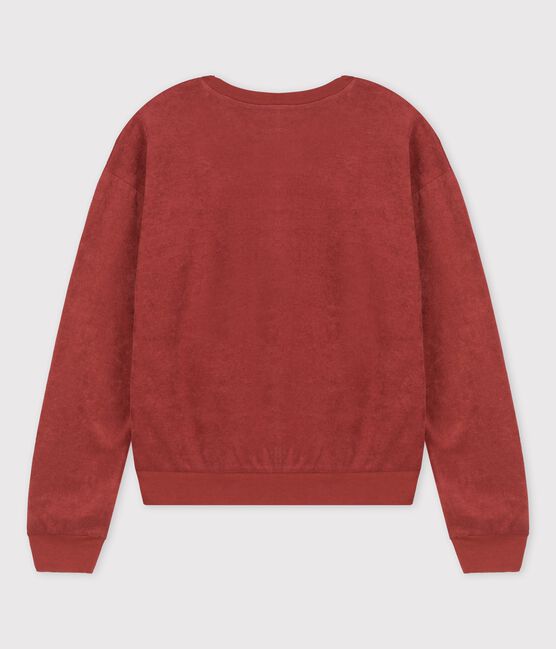 Sweatshirt en coton Femme marron OMBRIE
