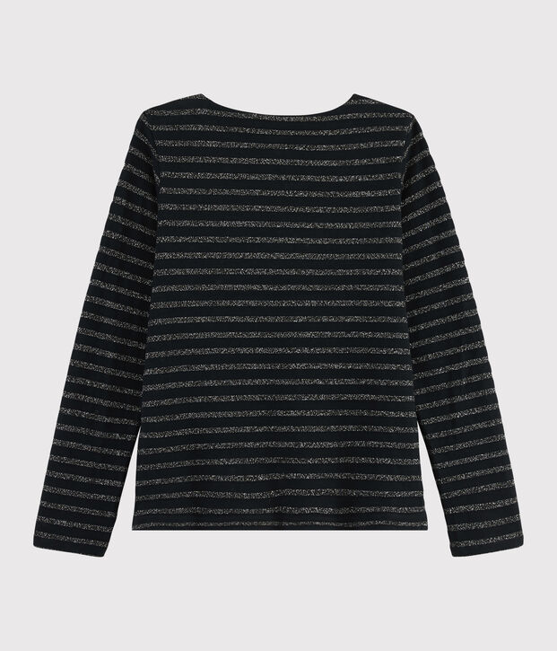 Marini&egrave;re brillante Femme noir/NOIR ARGENT BRILLANT