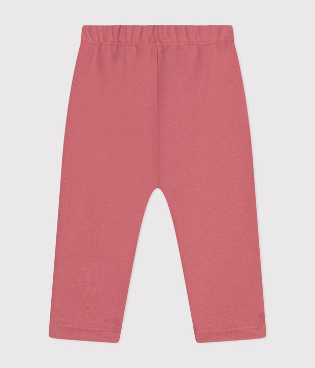 Pantalon en molleton b&eacute;b&eacute; rose