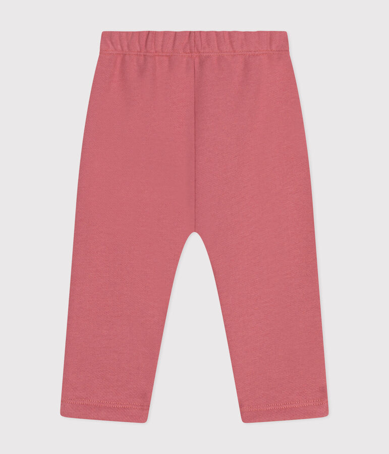 Pantalon en molleton b&eacute;b&eacute; rose