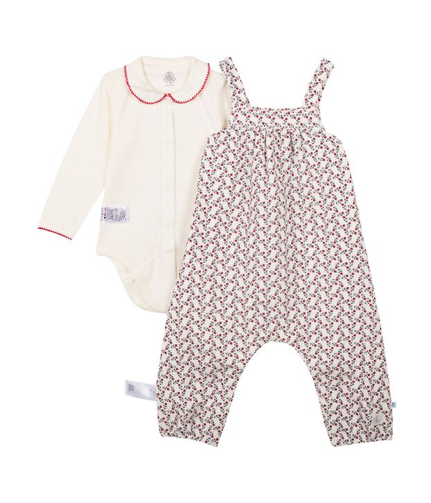 Ensemble 2 pi&egrave;ces b&eacute;b&eacute; fille multicouleur