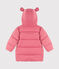 Doudoune matelassée unie bébé fille rose CHEEK