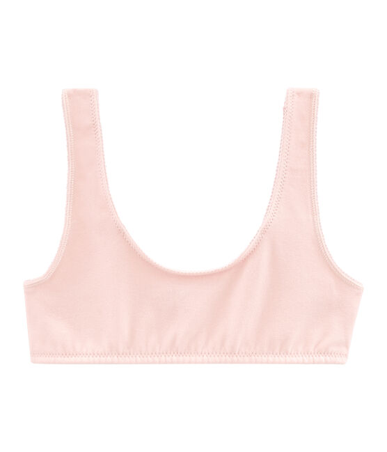 Brassière paddée fille rose FLEUR