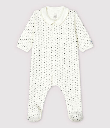 PETIT BATEAU - Dors-bien à col à petites étoiles bébé en coton biologique