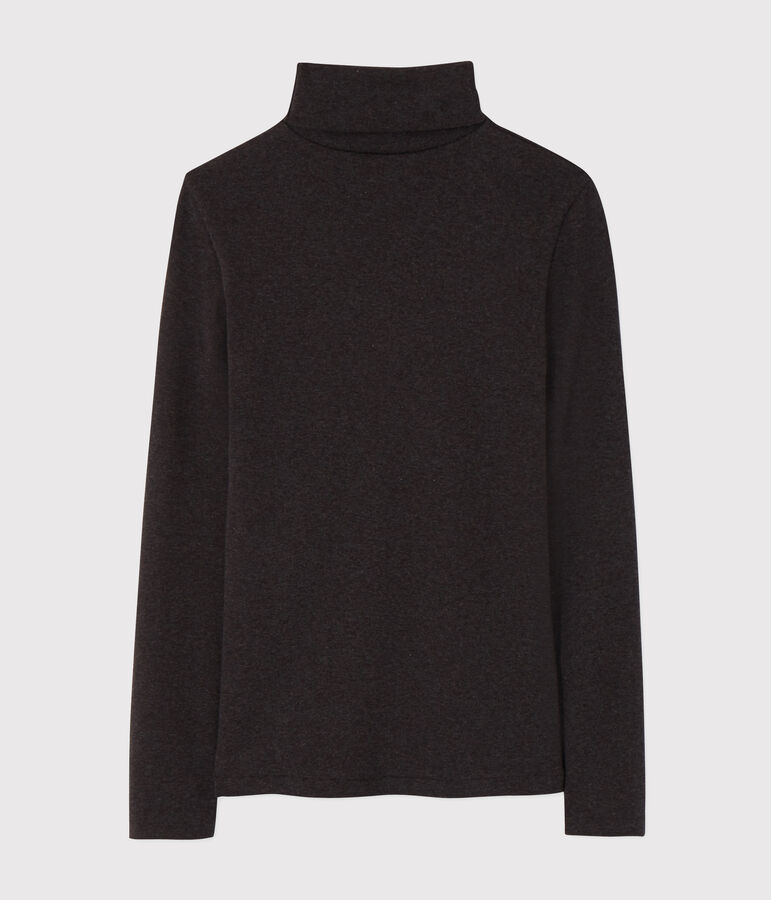 Sous-pull iconique en coton Femme gris CITY CHINE