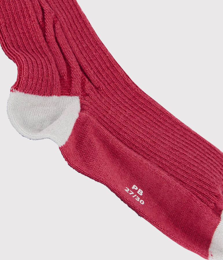 Collant chaud enfant fille rose POPPY