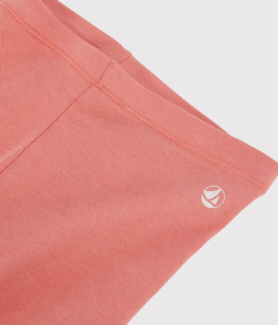 Legging en jersey élasthanne enfant fille rose PAPAYE