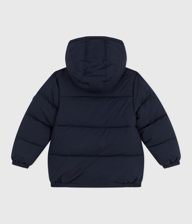 Doudoune enfant unie bleu marine