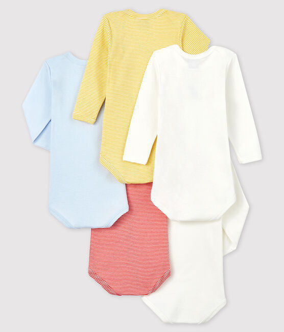 Lot de 5 bodies manches longues bébé garcon variante 1