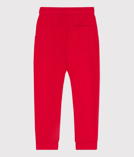 Pantalon de jogging en molleton enfant garçon rouge PEPS
