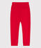 Pantalon de jogging en molleton enfant garçon rouge PEPS