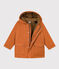Parka enfant fille / garçon marron ECUREUIL