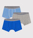 Lot de 3 boxers en coton enfant